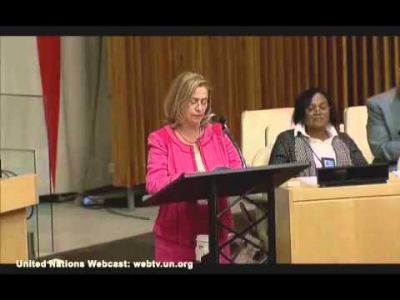 Anne Bayefsky speaks at the UN...on antisemitism at the UN