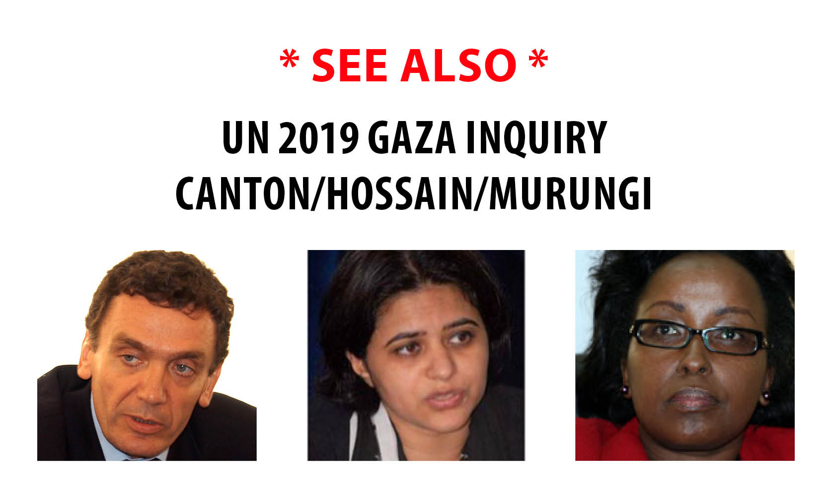See also: UN Human Rights Council 2019 Gaza Commission of Inquiry